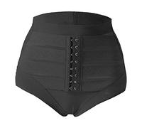 Generico Mutanda Contenitiva Body Modellante Sottogonna Pantaloncini Slip da Indossare da Donna Senza Cuciture, Mutandine, Pantaloncini Intimi Anti sfregamento Pancera Diastasi Addominale (Black, XL)