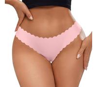 Generico Mutande Donna Invisibile Slip A Vita Bassa Senza Cuciture Mutande Elastico Brief Femminili Pantaloncini, Rave Festival