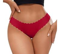 Generico Mutande Donna Invisibile Slip A Vita Bassa Senza Cuciture Mutande Elastico Brief Femminili Pantaloncini, Rave Festival