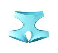 Generico Mutandine Brasiliane Donna da in Pizzo/Cotone Sottili Perizoma Vita Alta Morbido Lingerie Cotone Tanga Seducente T Indietro Bikini Briefs Underwear Multi Pack