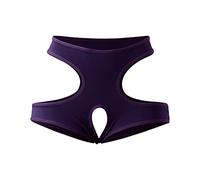 Generico Mutandine Brasiliane Donna da in Pizzo/Cotone Sottili Perizoma Vita Alta Morbido Lingerie Cotone Tanga Seducente T Indietro Bikini Briefs Underwear Multi Pack