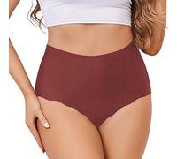 Generico Mutandine Brasiliane Donna Invisibili String Tanga Comode Semi-Trasparenti Slip con Ritaglio Bikini in Pizzo Seducente Hipster Traspirante Taglie Forti