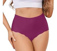 Generico Mutandine Brasiliane Donna Invisibili String Tanga Comode Semi-Trasparenti Slip con Ritaglio Bikini in Pizzo Seducente Hipster Traspirante Taglie Forti