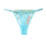 Generico Mutandine Brasiliane Donna Perizoma da Seducente Taglie Forti Tanga Mutande Senza Cuciture Motivo Floreale Taglia Cotone Vita Alta Slip Underwear Multi Pack