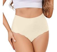 Generico Mutandine Brasiliane Donna Perizoma da Seducente Traspirante Slip Taglie Forti con Strass Tanga Sexy Donna Oversize Nonna Aperto in Pizzo Pancia Piatta