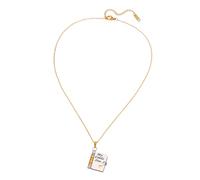 Generico My Little Star Book Necklace, Portable Pendant Jewelry, 3.94x2.76in Stylish Titanium Steel Chain, Elegant Foldable Design for Girls, Mothers, Daughters, Teachers, Birthday, Graduation, Dance