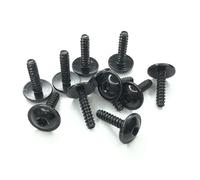 Generico N90775001 Viti Torx Paraurti Cofano Motore Paraspruzzi Passaruota per Audi A3 A4 TT Q7 A6 A8 per VW per Polo Sospensione del Veicolo(10 Pieces)