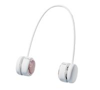 Generico Nackenventilator Tragbar | Kühlventilator Wearable | Wiederaufladbarer Nackenventilator mit LED Anzeige 5 Stufen Leise Persönliche Kühlung Gerät Freihändig Design für Outdoor Reise