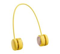 Generico Nackenventilator Tragbar | Kühlventilator Wearable | Wiederaufladbarer Nackenventilator mit LED Anzeige 5 Stufen Leise Persönliche Kühlung Gerät Freihändig Design für Outdoor Reise