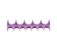 Generico Nail Brush Holder - Soft Silicone Slot Storage Rack For Brushes Makeup Brushes Drawing Pens And UV Gel Tools, Desktop Organizer Display Stand