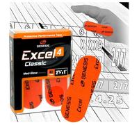 Genérico Nastri protettivi pollice e dita - Excel Classic # 4 (Lib. Media-obiettivo/arancione) 40 pezzi * U-Turn Sport