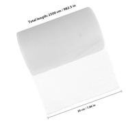 Generico Nastro Autoadesivo di Fibra di Vetro 20 CM X 25 M per Riparazione Crepe e Fori nei Muri Nastro Angolare per Cartongesso Resistente per Riparazioni Murali Interne ed Esterne