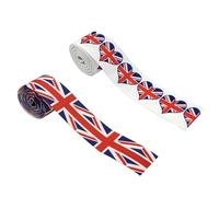 Generico Nastro di bandiera di Union Jack - British Crafting per Queen's Jubilee | Craccia decorativa del Regno Unito per la festa di avvolgimento del di scrapbooking da cucire