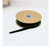 Generico Nastro Floccato 1cm, 1 Rotolo, Verde, in Plush Floccato, per Colli e Copricapo, Accessorio per Casa e Regali di Compleanno