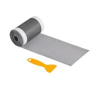 Generico Nastro per Zanzariere - Toppa Flessibile Autoadesiva Con Raschietto,Kit Riparazione Toppe Zanzariera,Per Terrazzo Balcone Rete Buchi Soluzione Rapida Interni Esterni