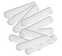 Generico Nastro Peso Tennis - Strisce Adesive di Piombo,10 Pezzi Attrezzatura Attrezzo Impugnatura per Regolazione Peso Riparazione Swing Sport Racchetta Paddle