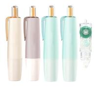 Generico Nastro Scrapbooking,Forniture Scolastiche Con Nastro Biadesivo,4 Pezzi Adesivo Per Scrapbooking | Per Diario Incorniciare Foto Artigianato Casa Scuola Classe Bambini Adulti Insegna