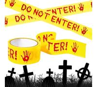 Generico Nastro Segnaletico per Decorazioni Halloween Accessorio Decorativo