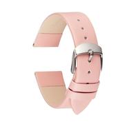 Generico NASUNJIA Cinturini for Orologi in Morbida Pelle di Vitello Ultrasottile da Donna, 14 Mm, 16 Mm, 18 Mm, 20 Mm, 22 Mm, Bracciale da Polso Rosa(Pink,14mm)