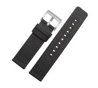 Generico NASUNJIA Cinturino For Orologio In Tela A Sgancio Rapido 18mm 19mm 20mm 22mm Cinturini For Orologi In Nylon Bracciale Di Ricambio Cinturino Da Polso Accessori For Orologi(Gray 1,22mm)