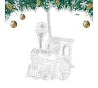 Genérico Natale - Decorazione per la casa in acrilico trasparente, a forma di albero di Natale, per camera da , bagno, casa, inverno, testiera, corridoio, scuola, ufficio, giorno d'azione