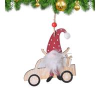 Genérico Natale per albero | Natale in legno | Artigianato per feste resistenti sbiadimento per finestra porta parete stanza dei bambini