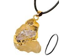 Generico Natural Crystal Pendant - Rough Gemstone Necklaces