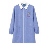 Generico Nazareno Gabrielli Grembiule Scuola Bambino/a a Quadretti con Zip Frontale, Grembiule Asilo Pratico e Comodo per Bambini, Modello Classico con Fantasia Variabile