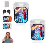 Generico NE20 Earbuds, 2025 New NE20 Translation Earbuds, Bluetooth 5.4 Earphones AI Translator Ear Buds 140 Two-Way Language Translator Earphones, Touch Control Waterproof Headphones Bag (2w)