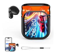 Generico NE20 Earbuds AI Translation Earbuds Real Time, NE20 Translation, with 140 Language AI Translator Real Time, LCD Touch Screen Sport Wireless Headphones, IPX6 Waterproof (Black*2)