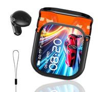 Generico NE20 Earbuds, NE20 Wireless Headphones with 140-Language AI Translator Real Time, Bluetooth 6.0, LCD Touch Screen, IPX6 Water-Resistant, 48H Battery for Travel Business Learning (Black)