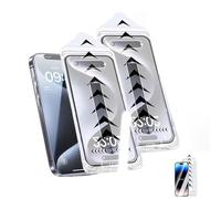 Generico Nearlyas Invisible Screen Protector - Dust Free Without Bubbles, 2 Pack HD Anti-Peep Privacy Tempered Film, for Phone 16/15/14/13/12 Pro Max (16plus,HD Version)