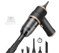Generico Neatmate Mini Vacuum, 3 in 1 Vacuum Cleaner Portable Mini Home and Car, 15000Pa Powerful Handheld Vacuum Cleaner, Multifunctional Portable for Car, Sofa, Office, Pet, Home (Black)