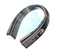 Generico Neck Fan Rechargeable, USB Air Blower, Wearable Hands- Fan with 5 Speed Settings for Beach, Construction, Outdoor Walking, Hiking, Car, Festivals, Sports, 7.8x2.13x7.24 inches
