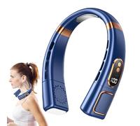 Generico Neck Fan Rechargeable, USB Air Blower, Wearable Hands- Fan with 5 Speed Settings for Beach, Construction, Outdoor Walking, Hiking, Car, Festivals, Sports, 7.8x2.13x7.24 inches