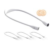 Generico Neck Reading Light - 3 Color LED Hug Light | Hands Free Glasses Friendly | Rechargeable Craft Travel Lamp