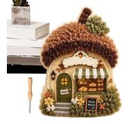Generico Needle Punch Kit - 3D Fabric DIY Crafting Supplies | Cottage
