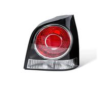 Generico Nero/rosso Con Luce Freno Per VW Per Polo Per Hatchback 2006-2010 | Fanale Posteriore Gruppo fanale posteriore senza lampadina a LED(Only Right Black)