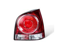 Generico Nero/rosso Con Luce Freno Per VW Per Polo Per Hatchback 2006-2010 | Fanale Posteriore Gruppo fanale posteriore senza lampadina a LED(Only Right Red)