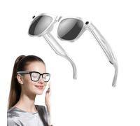 Generico Nessthub Smart Glasses, Nessthub Smart Wireless Headphone Glasses, Video Recording, Music Playback, Hands-Free Calling, for Home/Office/Outdoor (Style H)