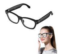 Generico Nessthub Smart Glasses, Nessthub Smart Wireless Headphone Glasses, Video Recording, Music Playback, Hands-Free Calling, for Home/Office/Outdoor (Style E)