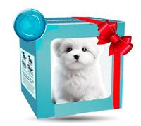 Generico New Robot Dog, robot dog that acts like a real dog, My Realistic Robot Puppy, Robots Dogs for Walking, Barking, Tail Wagging, Interactive Plush Dogrobot for Adults (A1)