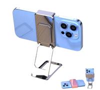 Generico New Upgraded Back Clip Type 360° Folding Bracket, Keepholdon Fully Adjustable Foldable Desktop Phone Holder Cradle Dock (Style-C(1 PCS))