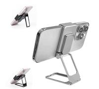 Generico New Upgraded Back Clip Type 360 Folding Bracket, Travel Cell Phone Stand, Back Clip Foldable For Phone Back Grip Compatible With All Types Smartphones(Ash)