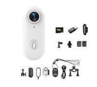 Generico Nexo25 Camera, New 2025 Upgraded Nexo25 Camera, Waterproof Case, Magnetic Clip, 360° Rotation, for Diving Travel Adventure (White,1080P)