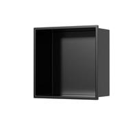 Generico Nicchia Doccia in Nichel Spazzolato - Nicchia per Bagno Turco Integrata, Facile da installare per la ristrutturazione del Bagno, Angoli squadrati in Acciaio Inossidabile, Design a Doppia nic