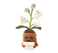 Generico Night Lamp, Valley Lamp, Tabletop Lamp, Lily of The Valley Floral Lamp, Cute Desk Night Light, Bedroom Table Lamp, Living Room Table Lamp, Children's Room Night Light, Floral Crochet Lamp