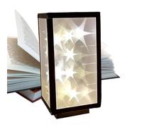 Generico Night Light Craft Kit - Star Nightlight Art Project, Creative Handicraft Set with Decorative Lighting for Children Paper Craft Materials with Led Light Arts and Crafts Night Lamp Kit