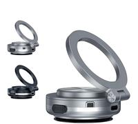 Generico Nixiveofficial Magnetic Phone Holder, Nixive Phone Holder, 360 Rotatable, Automatic Strong Adhesion One-Click Removal for Car (Silver)