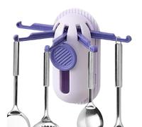 Generico No Drill Adhesive Hooks, 5-Claw Telescopic Hanger, Damage-Free Wall Hook with Strong Hold, Adorable Home Organizer, Multi-Purpose Stick On Hook for Towel Coat Key Hat Bag Door